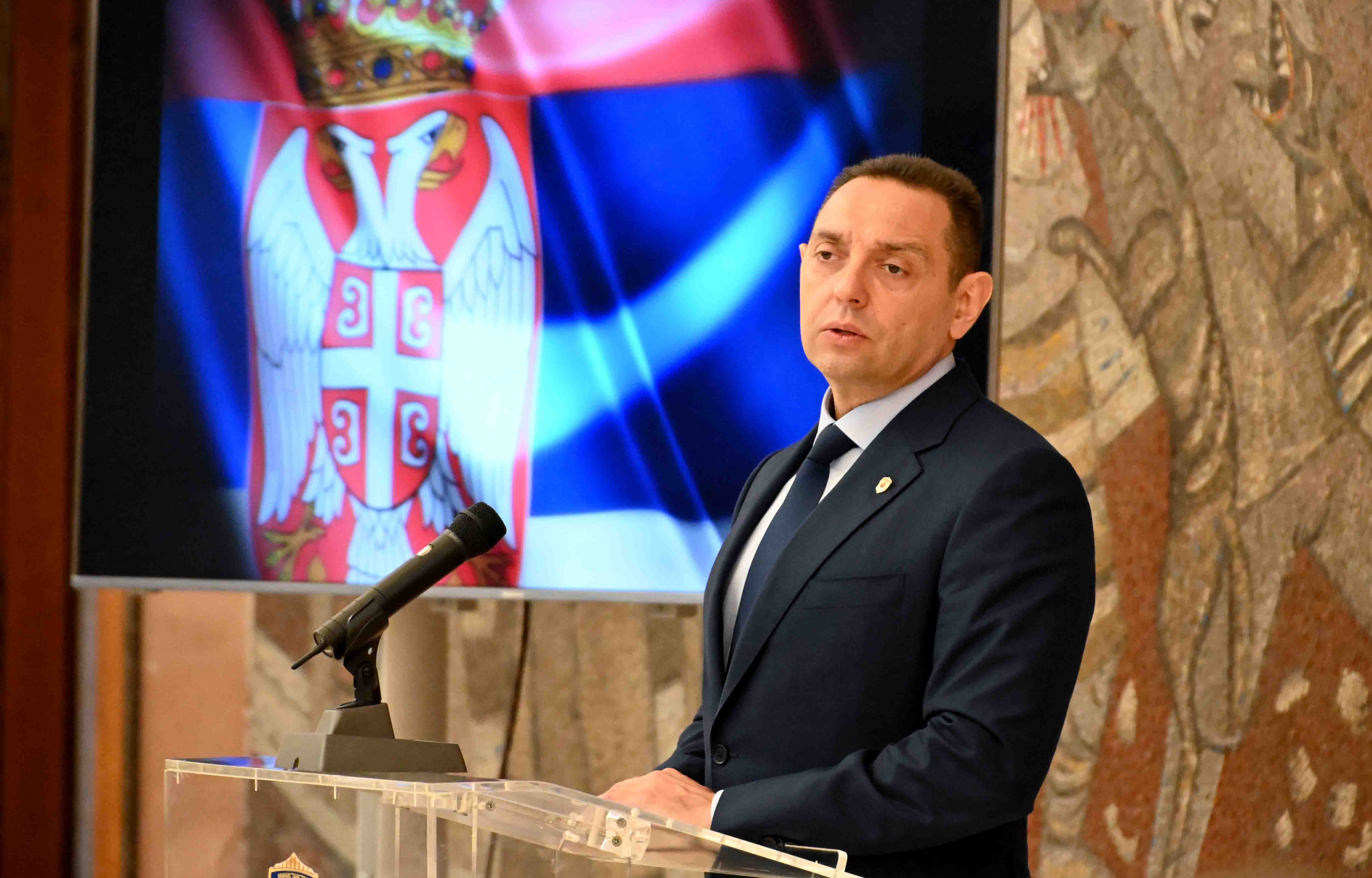 Ministar unutrašnjih poslova Srbije Aleksandar Vulin: Oni koji su sprečili dolazak Sergeja Lavrova ne žele mir, oni sanjaju poraz Rusije