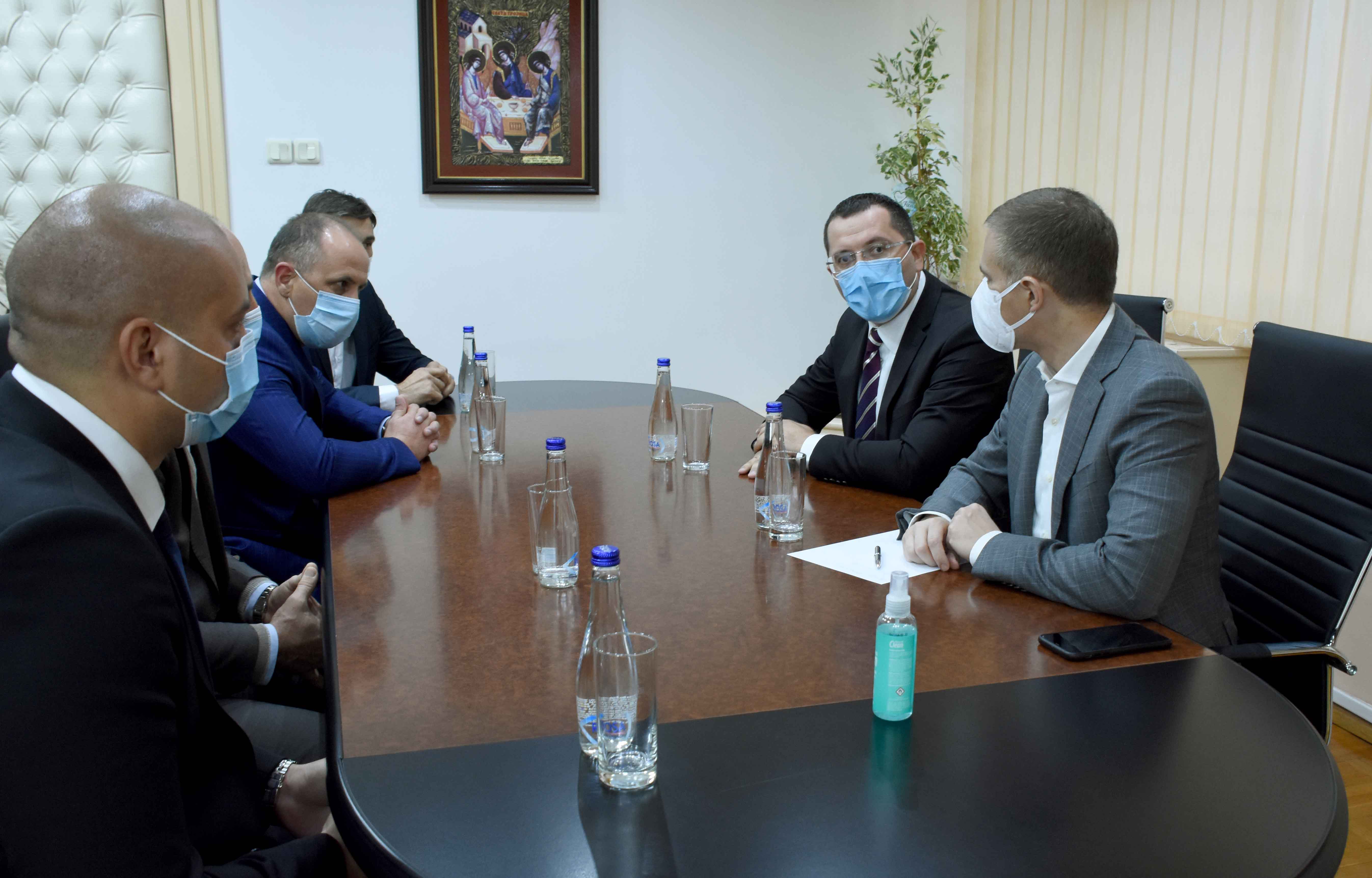 Министар Стефановић разговарао  са новоизабраним руководством општине Лазаревац о будућој сарадњи и планираним пројектима