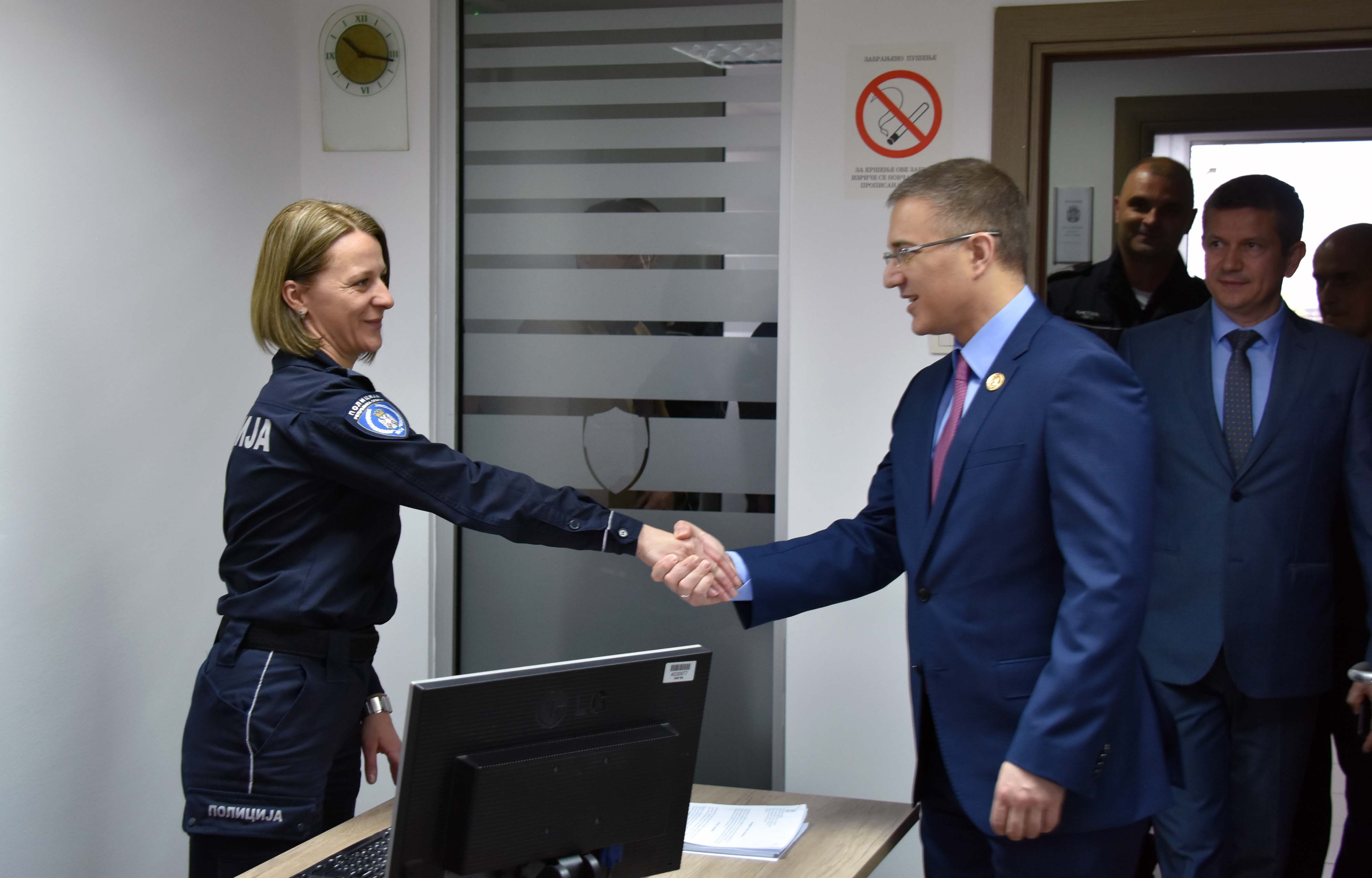 Mинистар Стефановић обишао нове просторије Полицијске управе у Шапцу
