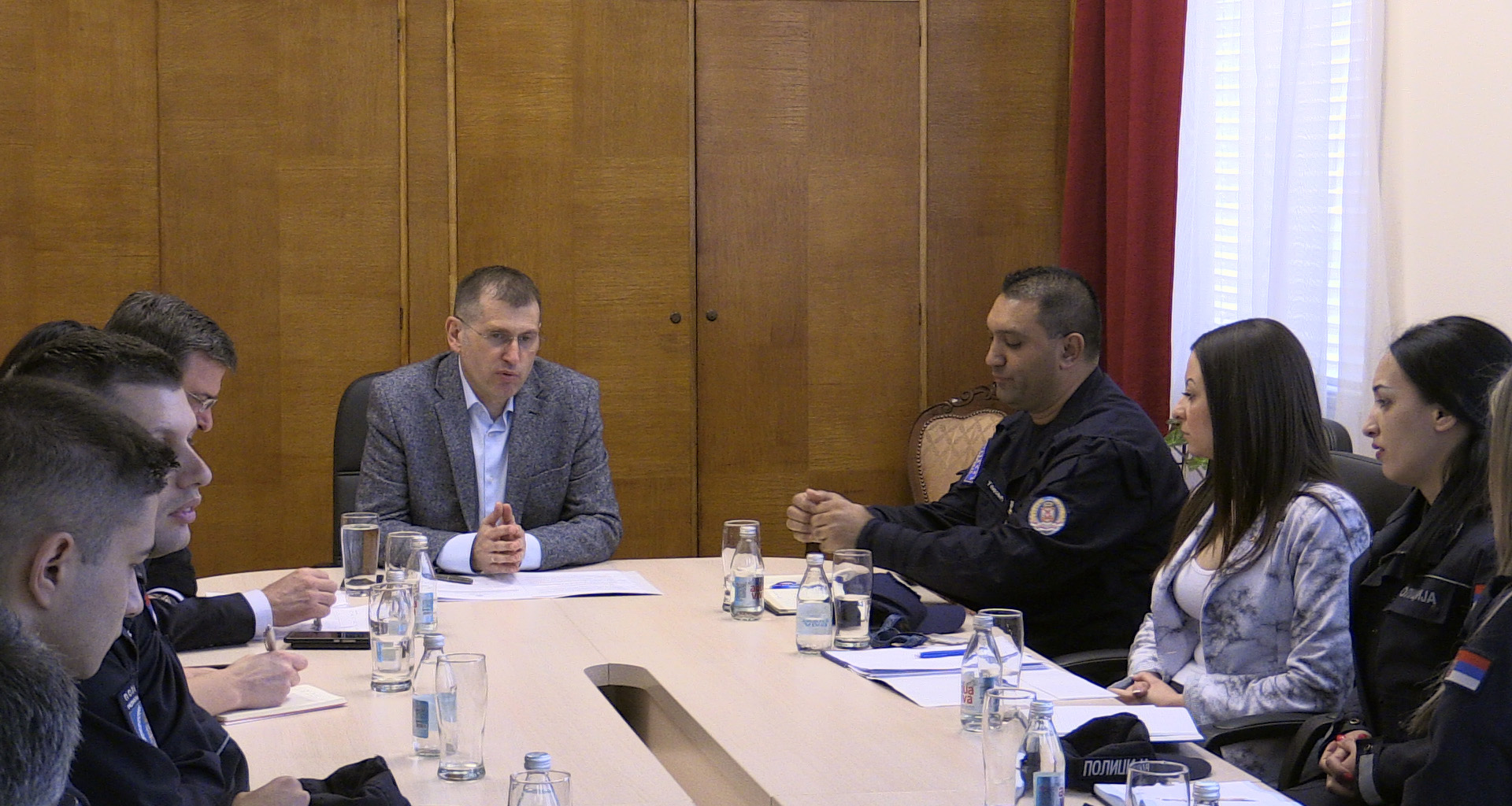 Rebić razgovarao sa predstavnicima Asocijacije Evropski policajci romske nacionalnosti
