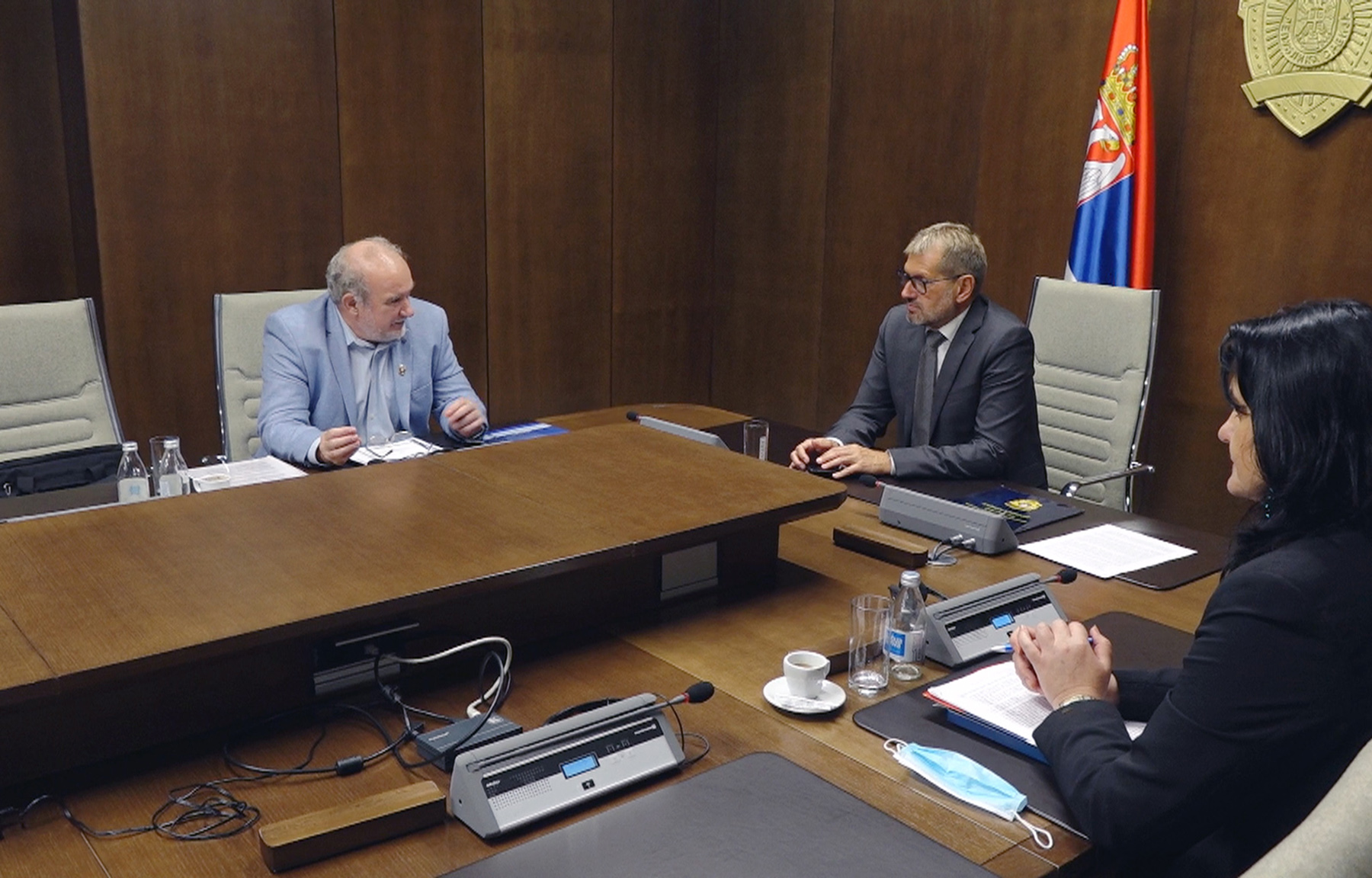   Ребић и Мариновић разговарали о значају употребе система видео надзора у циљу повећања безбедности грађана 