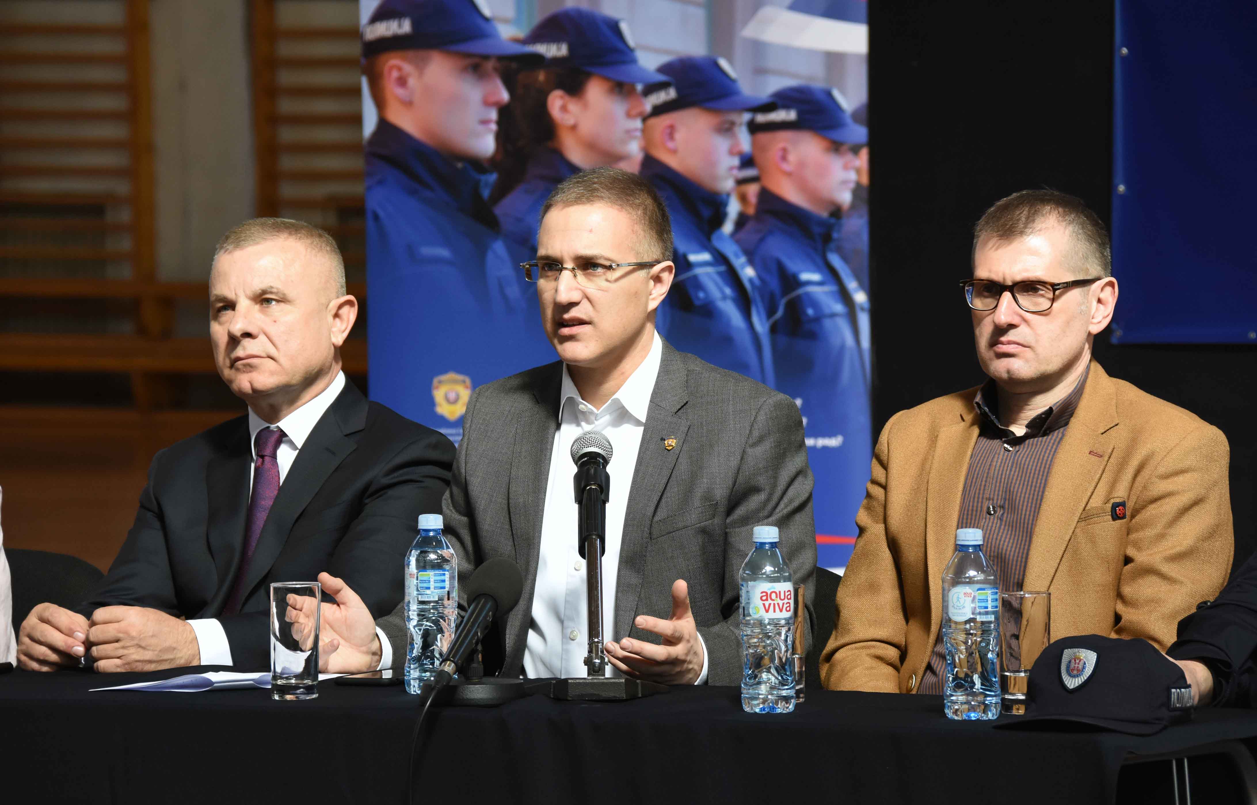 Stefanović:Naša uloga je da građanima obezbedimo sigurnost