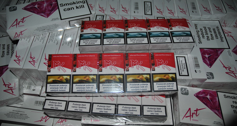 У Новом Саду заплењено 69.396 паклица цигарета