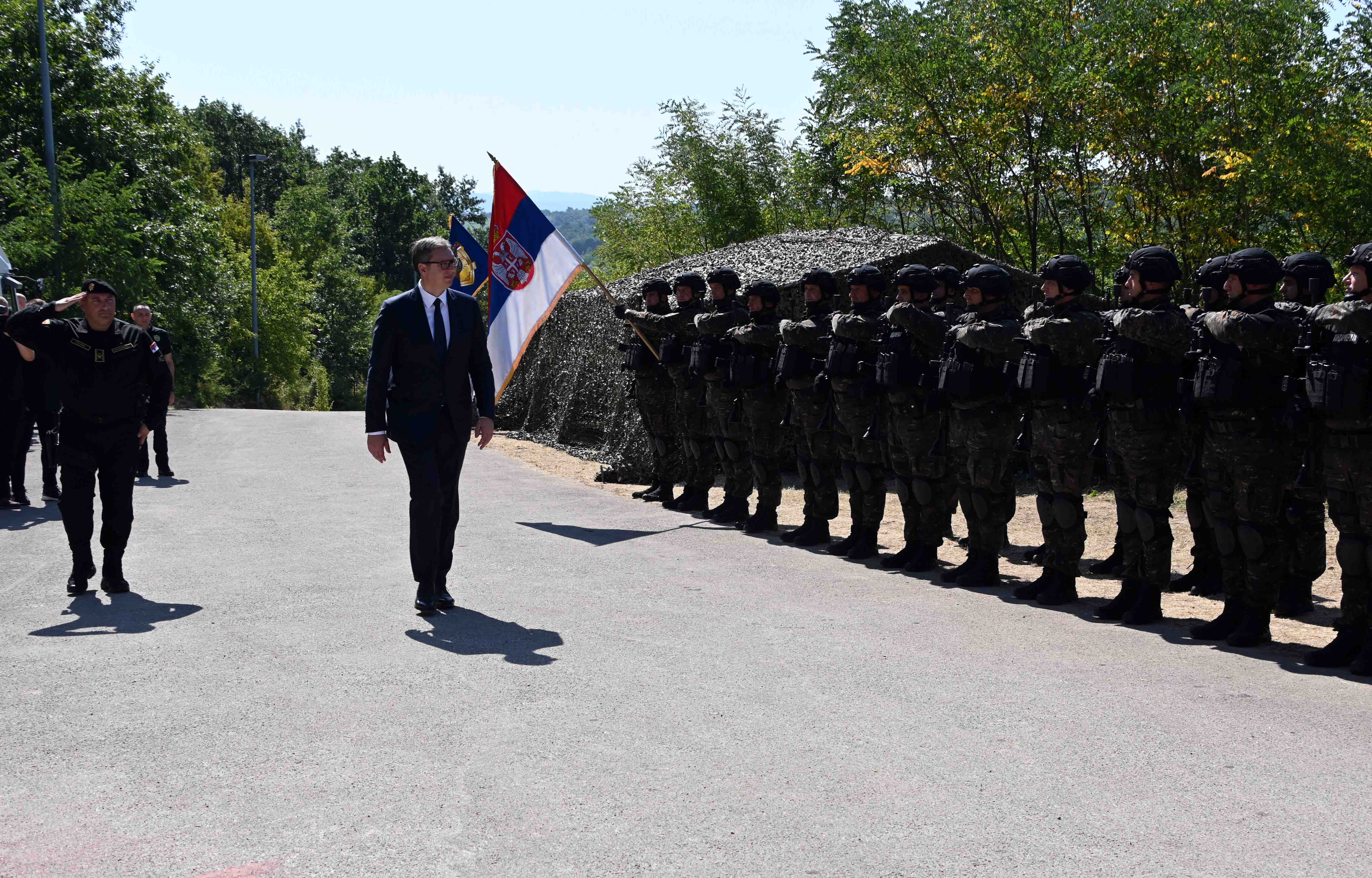 Председник Вучић: Србији је очување безбедности и сигурности од пресудног значаја, Жандармерија увек спремна да буде уз своју државу